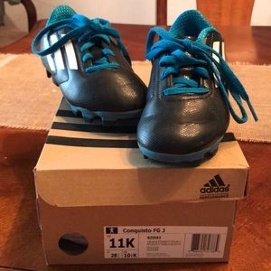Boys Adidas soccer cleats